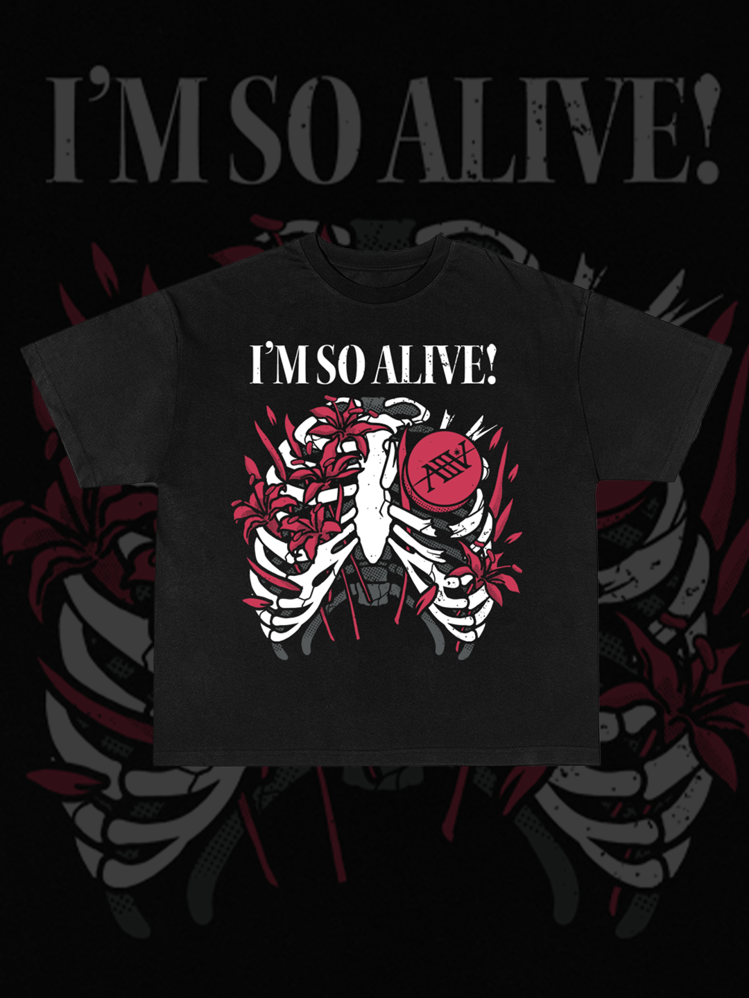 So Alive Pink Pill T-Shirt