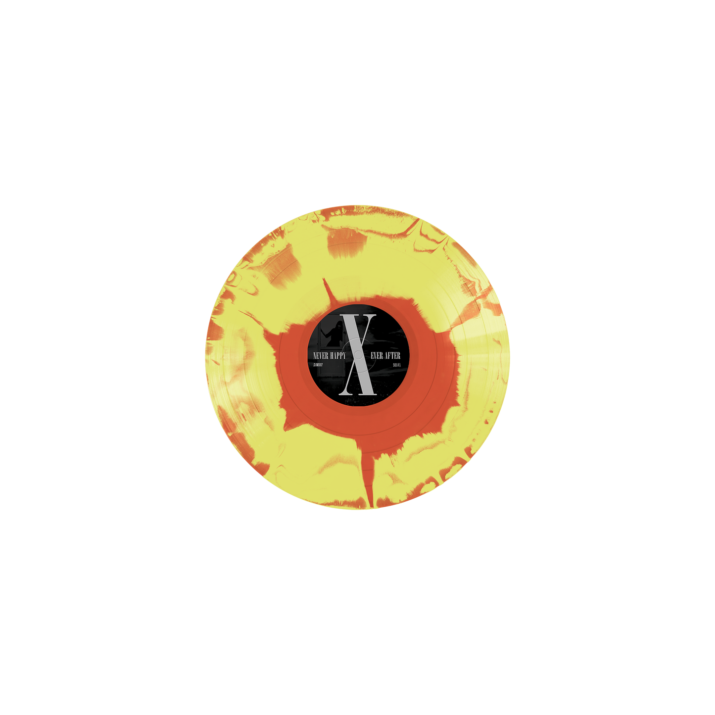 Never Happy, Ever After X Vinyl (Kissimmee Sky Edition - Yellow & Blood Orange - Gatefold 12” in die-cut Sleeve)