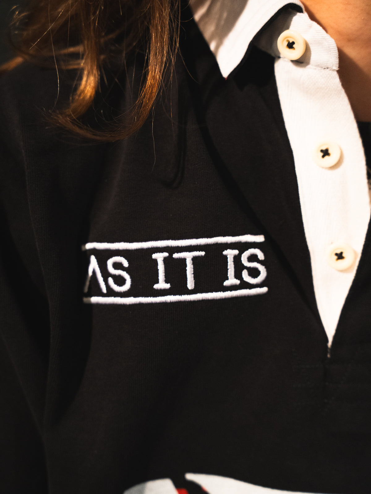 /\\\\/ Rugby Embroidered Jersey