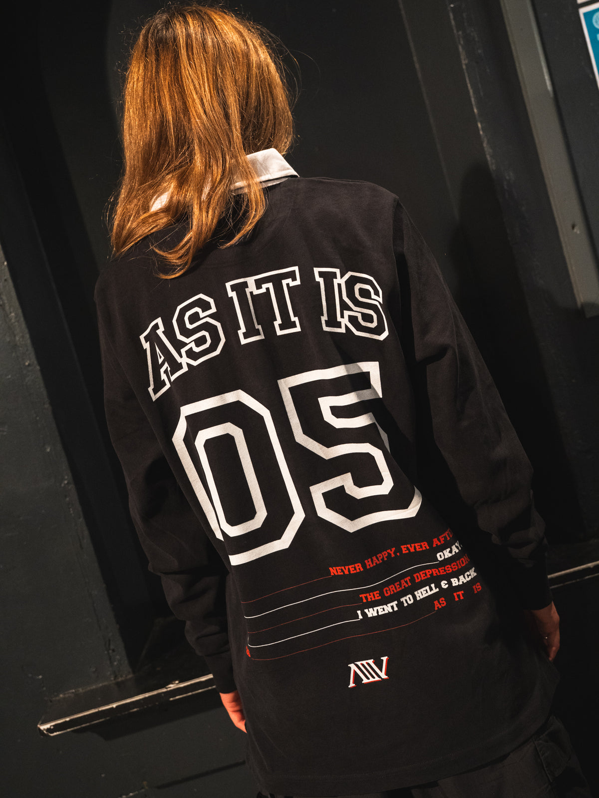 /\\\\/ Rugby Embroidered Jersey