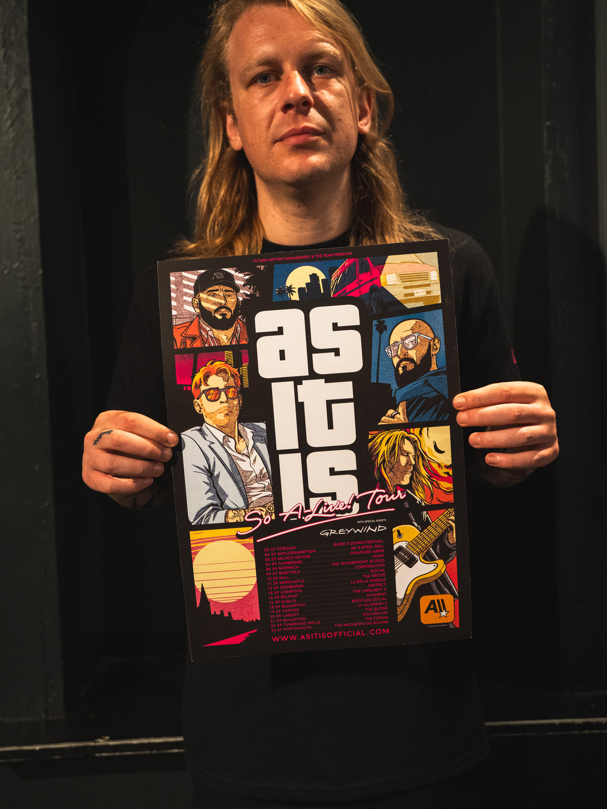 So A-Live! Tour Poster