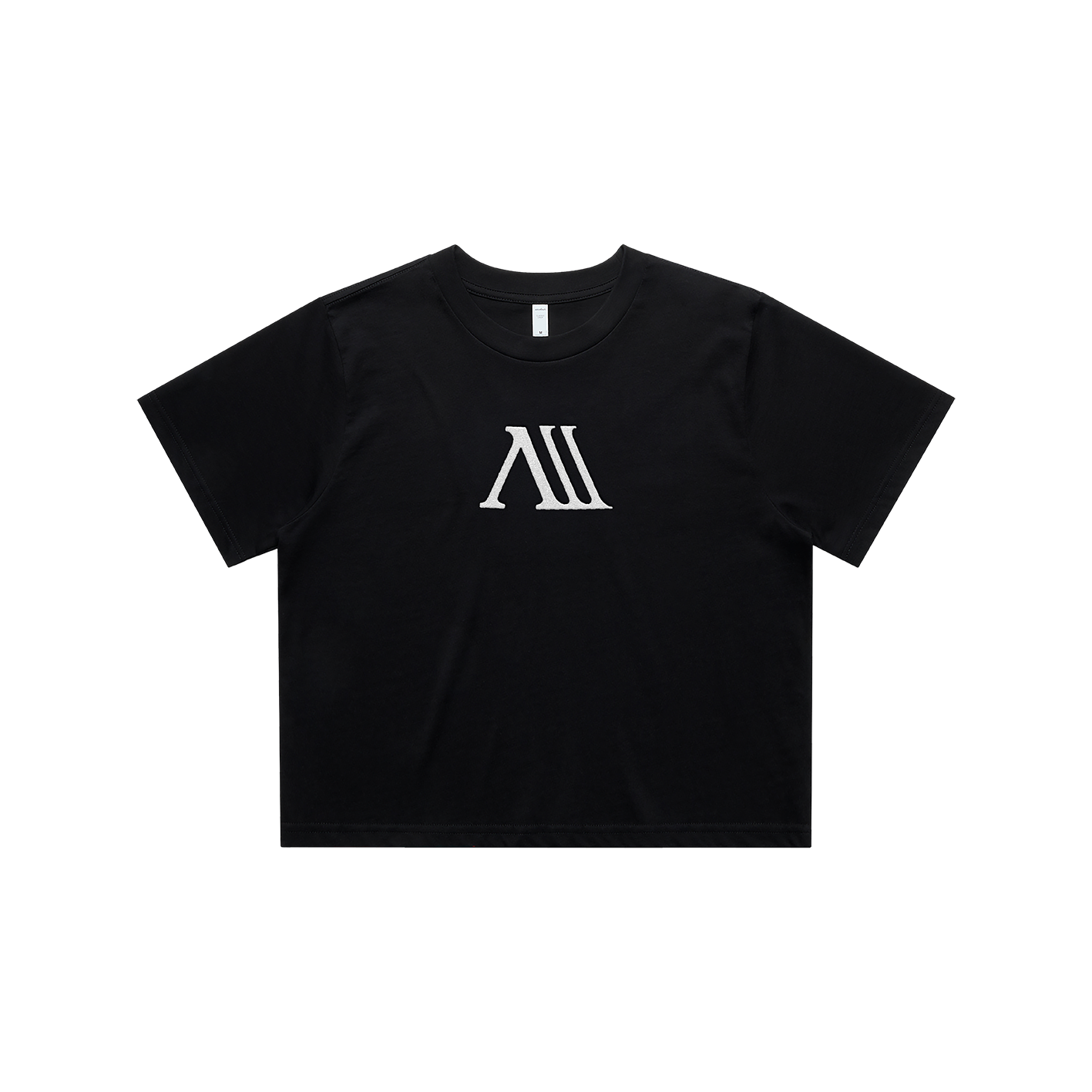 Original Embroidered Crop Top - Black