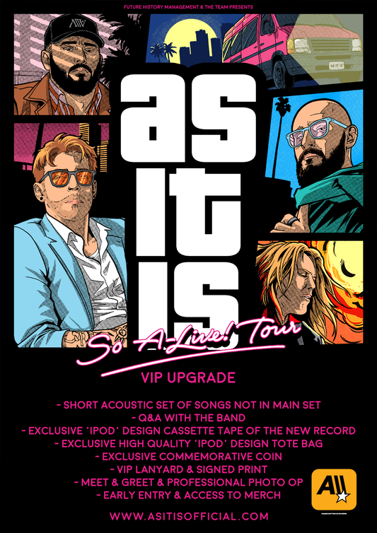 I'M SO A-LIVE! TOUR VIP UPGRADE - 4/9 - Wolverhampton - KK's Steel Mill