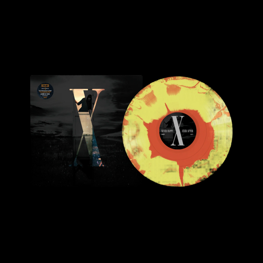 Never Happy, Ever After X Vinyl (Kissimmee Sky Edition - Yellow & Blood Orange - Gatefold 12” in die-cut Sleeve)